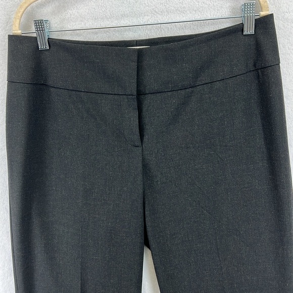 Halogen Taylor Fit Career Pants Sz 12 Dk Gray Polyester/Viscose/Spandex Like New - Picture 3 of 12